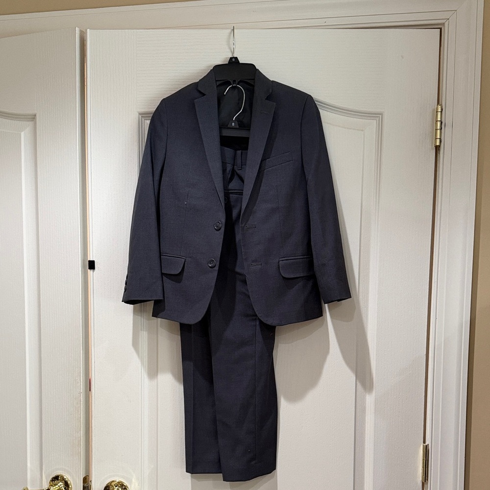 Calvin Klein Men’s Dark Navy Two-Piece Suit